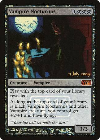 Vampire Nocturnus [Magic 2010 Promos] - Destination Retro