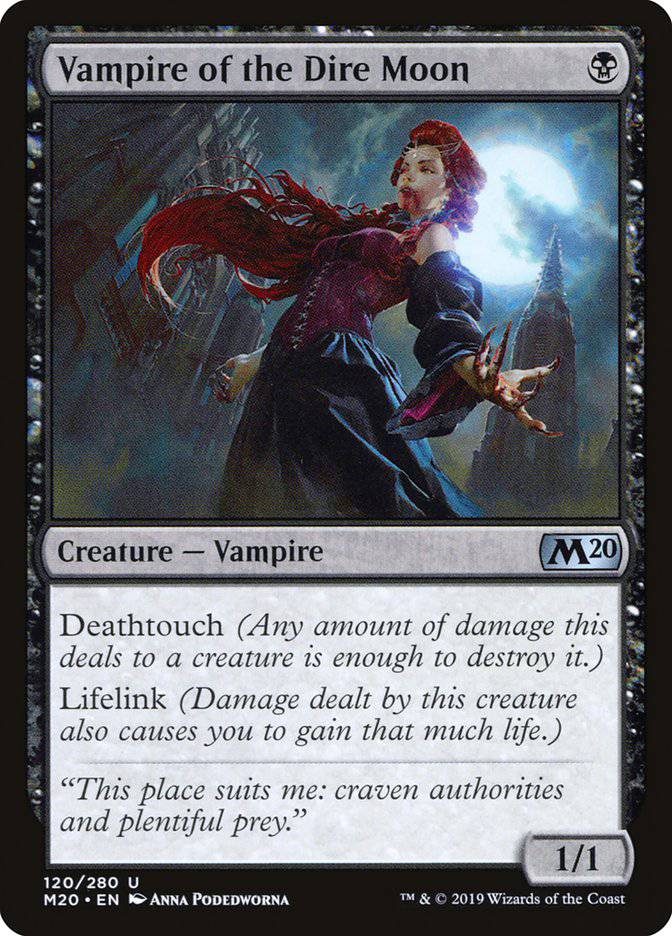 Vampire of the Dire Moon [Core Set 2020] - Destination Retro