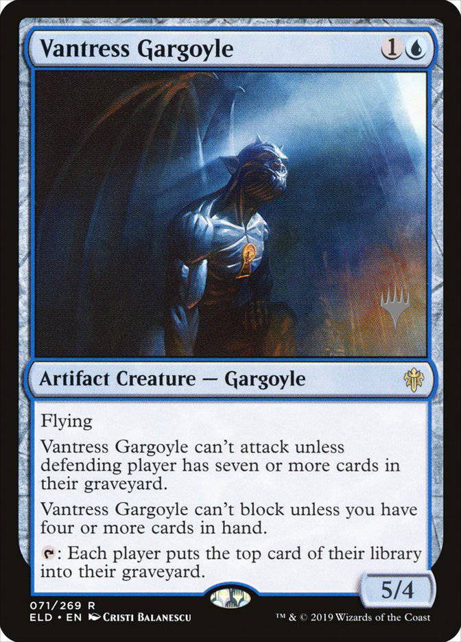 Vantress Gargoyle (Promo Pack) [Throne of Eldraine Promos] - Destination Retro