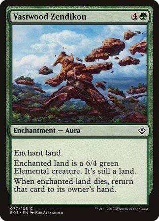 Vastwood Zendikon [Archenemy: Nicol Bolas] - Destination Retro