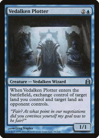 Vedalken Plotter [Commander 2011] - Destination Retro