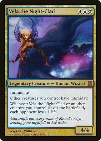 Vela the Night-Clad [Commander's Arsenal] - Destination Retro