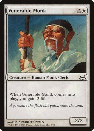 Venerable Monk [Duel Decks: Divine vs. Demonic] - Destination Retro
