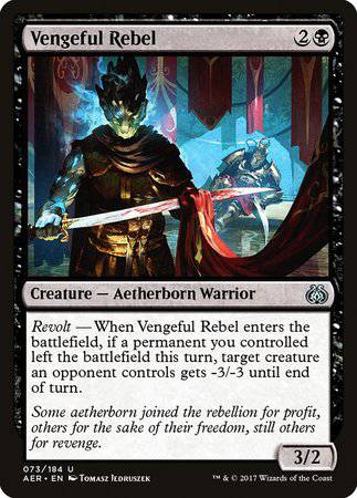 Vengeful Rebel [Aether Revolt] - Destination Retro