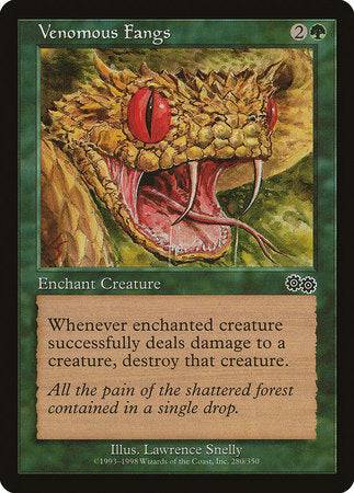Venomous Fangs [Urza's Saga] - Destination Retro