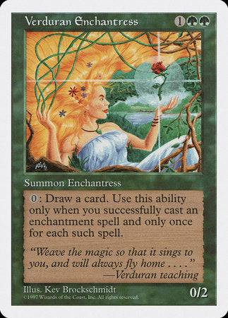 Verduran Enchantress [Fifth Edition] - Destination Retro