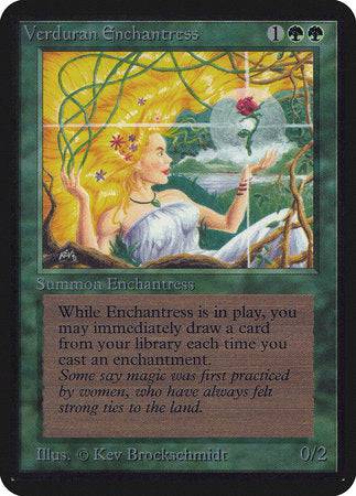 Verduran Enchantress [Limited Edition Alpha] - Destination Retro