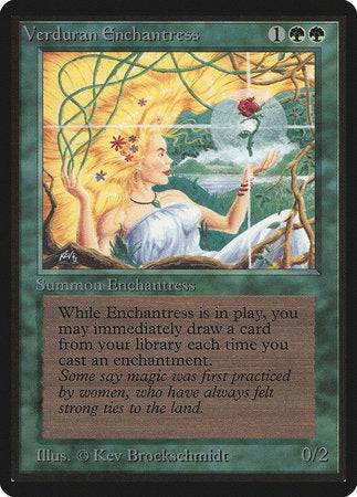 Verduran Enchantress [Limited Edition Beta] - Destination Retro