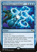 Very Cryptic Command (B) [Unstable] - Destination Retro