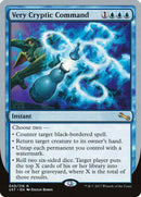 Very Cryptic Command (E) [Unstable] - Destination Retro