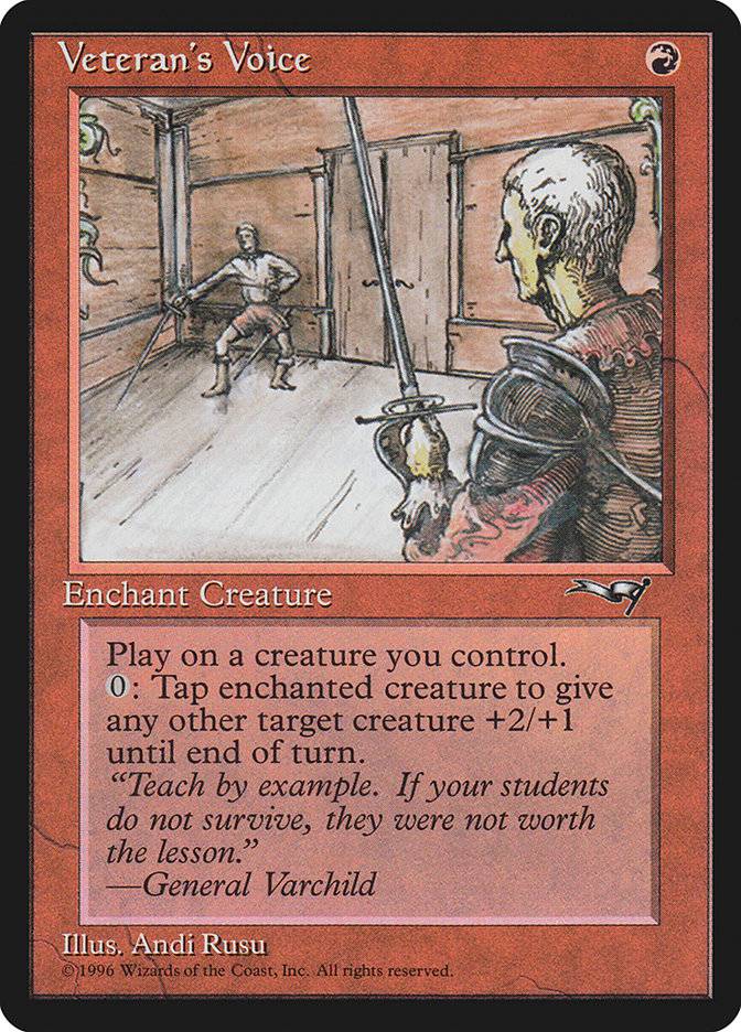 Veteran's Voice (Double Doors) [Alliances] - Destination Retro