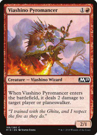 Viashino Pyromancer [Core Set 2019] - Destination Retro