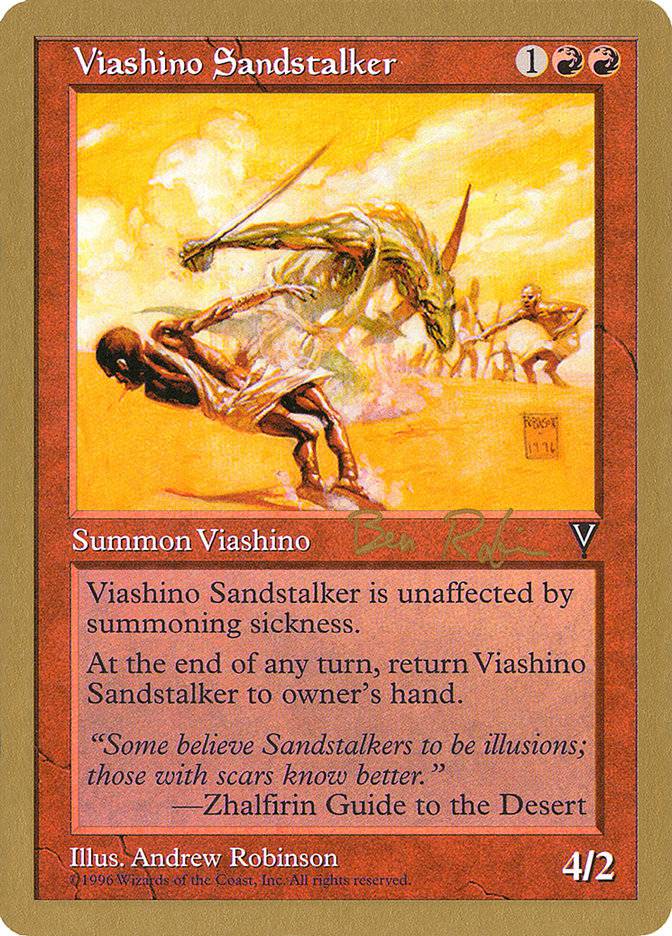 Viashino Sandstalker (Ben Rubin) [World Championship Decks 1998] - Destination Retro