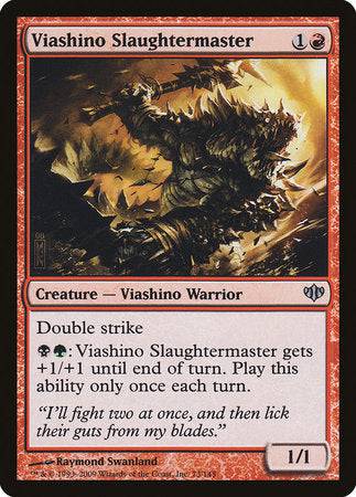 Viashino Slaughtermaster [Conflux] - Destination Retro