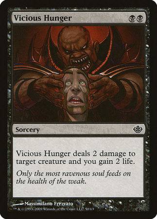 Vicious Hunger [Duel Decks: Garruk vs. Liliana] - Destination Retro