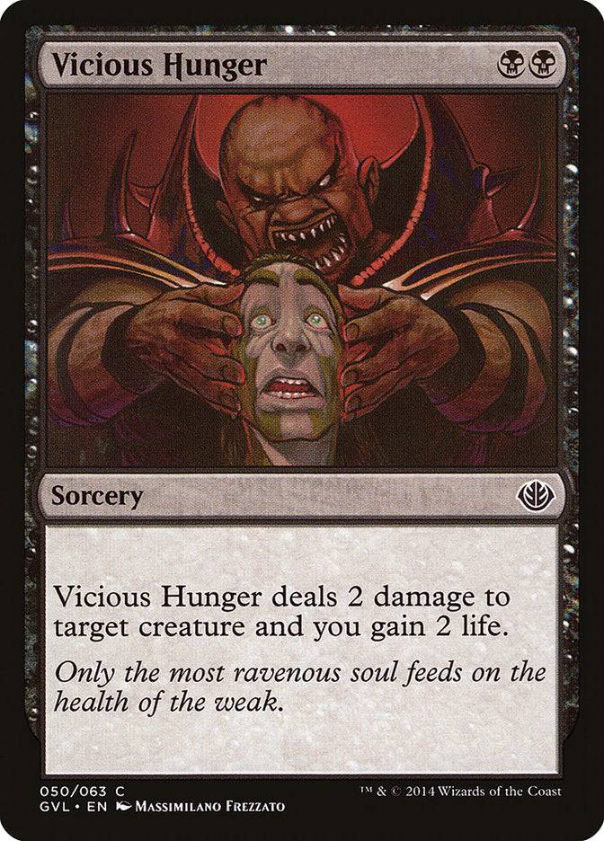 Vicious Hunger (Garruk vs. Liliana) [Duel Decks Anthology] - Destination Retro