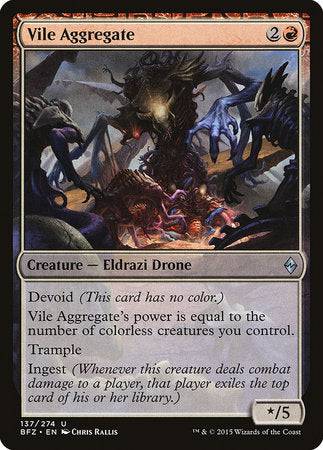 Vile Aggregate [Battle for Zendikar] - Destination Retro