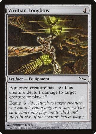 Viridian Longbow [Mirrodin] - Destination Retro
