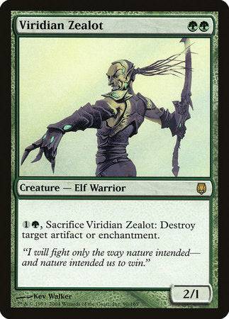 Viridian Zealot [Darksteel] - Destination Retro