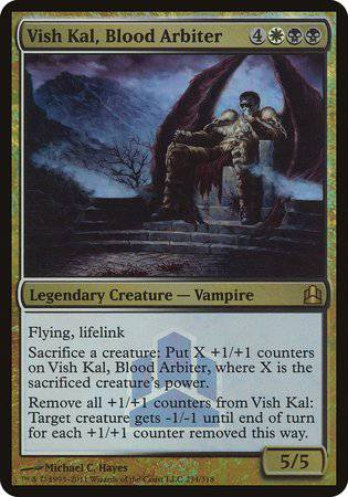 Vish Kal, Blood Arbiter (Commander Launch Promo) [Commander 2011 Launch Party] - Destination Retro