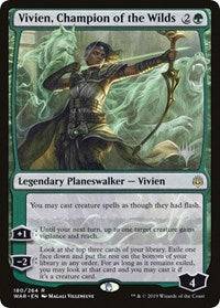 Vivien, Champion of the Wilds [Promo Pack: Throne of Eldraine] - Destination Retro