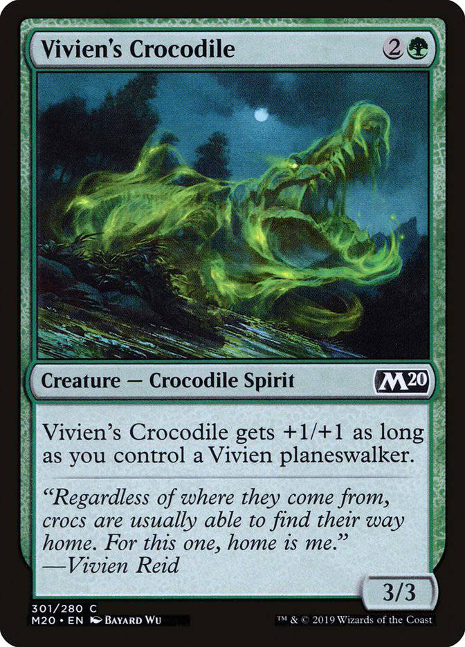 Vivien's Crocodile [Core Set 2020] - Destination Retro