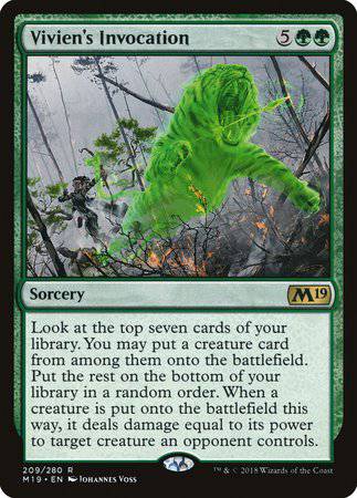Vivien's Invocation [Core Set 2019] - Destination Retro