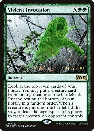 Vivien's Invocation [Core Set 2019 Promos] - Destination Retro