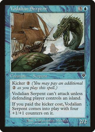 Vodalian Serpent [Invasion] - Destination Retro