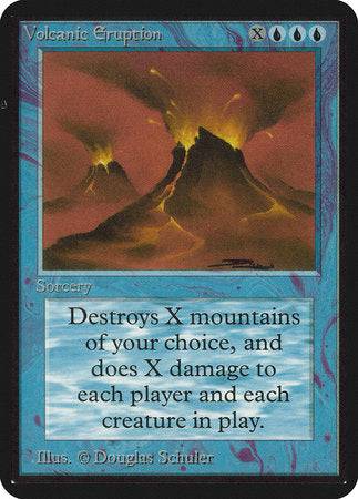 Volcanic Eruption [Limited Edition Alpha] - Destination Retro