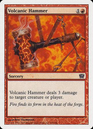 Volcanic Hammer [Ninth Edition] - Destination Retro