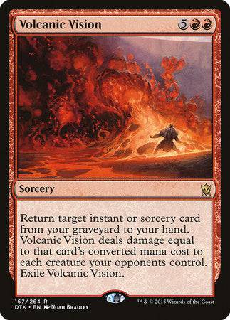 Volcanic Vision [Dragons of Tarkir] - Destination Retro