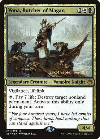 Vona, Butcher of Magan [Ixalan Promos] - Destination Retro