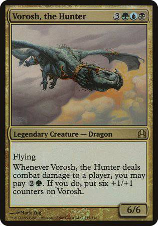 Vorosh, the Hunter (Oversized) [Commander 2011 Oversized] - Destination Retro