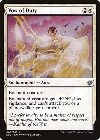 Vow of Duty [Explorers of Ixalan] - Destination Retro