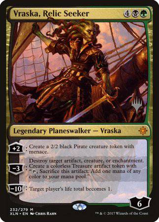 Vraska, Relic Seeker [Ixalan Promos] - Destination Retro