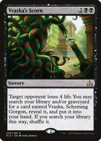 Vraska's Scorn [Rivals of Ixalan] - Destination Retro