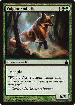 Vulpine Goliath [Theros] - Destination Retro
