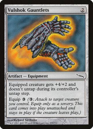 Vulshok Gauntlets [Mirrodin] - Destination Retro