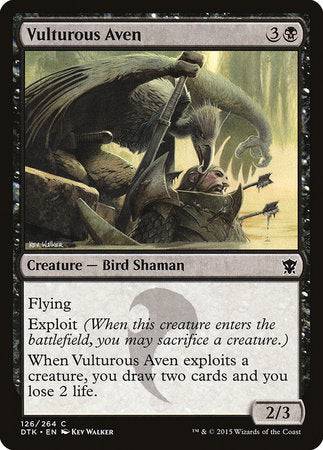 Vulturous Aven [Dragons of Tarkir] - Destination Retro