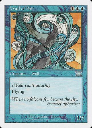 Wall of Air [Classic Sixth Edition] - Destination Retro