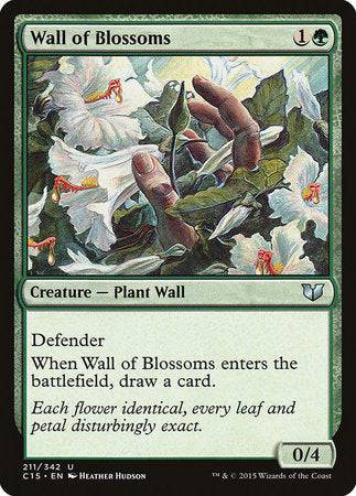 Wall of Blossoms [Commander 2015] - Destination Retro