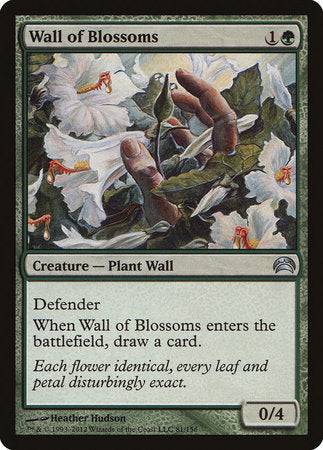 Wall of Blossoms [Planechase 2012] - Destination Retro