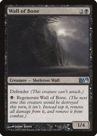 Wall of Bone [Magic 2010] - Destination Retro