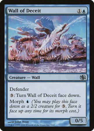 Wall of Deceit [Duel Decks: Jace vs. Chandra] - Destination Retro