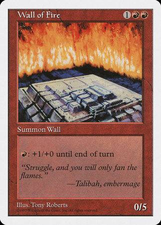 Wall of Fire [Fifth Edition] - Destination Retro