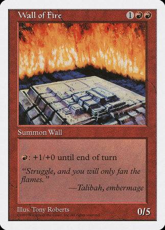 Wall of Fire [Fifth Edition] - Destination Retro