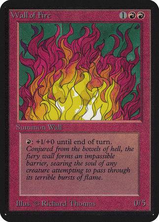 Wall of Fire [Limited Edition Alpha] - Destination Retro