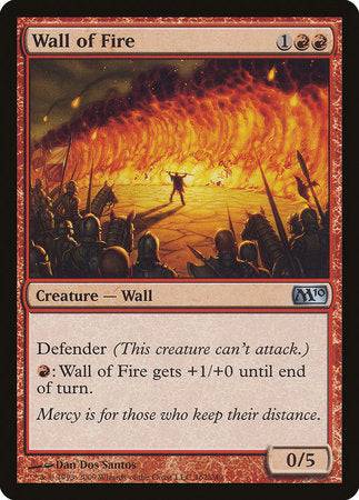 Wall of Fire [Magic 2010] - Destination Retro