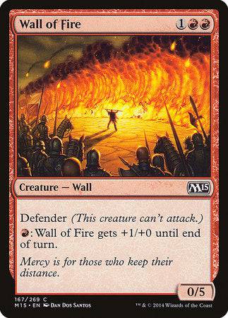 Wall of Fire [Magic 2015] - Destination Retro